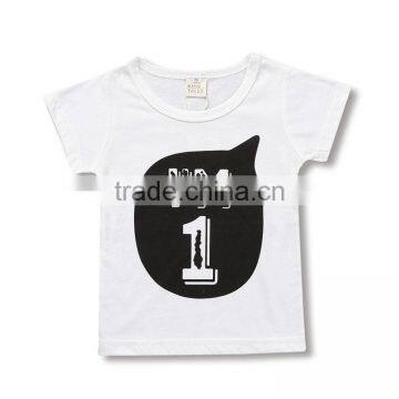 S17493A 2017 Children T-shirt Boys Tees Short Sleeve Summer Cotton Kids Fashion T-shirt photo-5