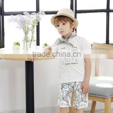 Organic boutique cotton kid clothes child clothes