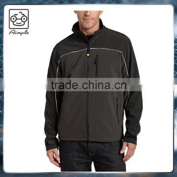 Wholesale clothing night vision softshell jacket custom jacket reflective