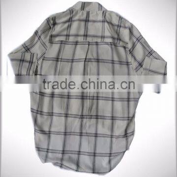 Fashion Design Cool Plaid Rayon Men's Shirt Personalized photo-3