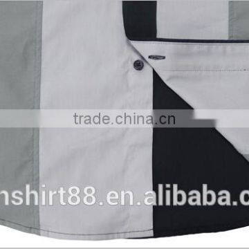 Fine Design Double Button Downs Collar Different Colors Contrast Nice Fit Men Shirts photo-4