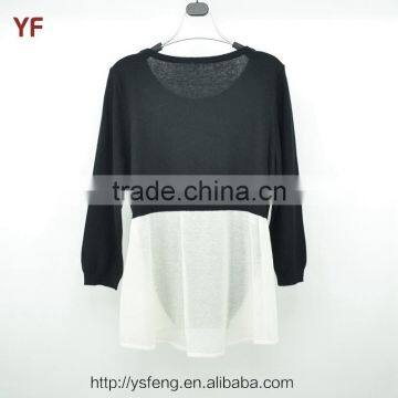 High Quality Clothing Manufacturers Fashion Knit European Style Sweaters For Women photo-2