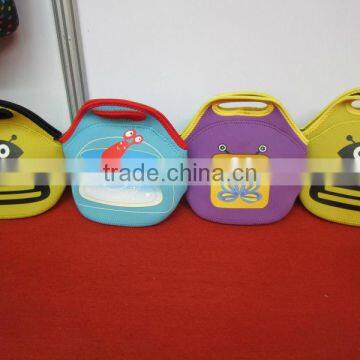 GR-W0174 small cute design neoprene lunch bag for child