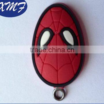 Paper-thin Colorful Rubber Label pvc rubber label