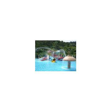 OEM Fiberglass Kids' Water Playground System, Swimming pool Play Equipment