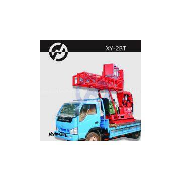 cheap hydraulic truck mounted core drilling rig XY-2BT