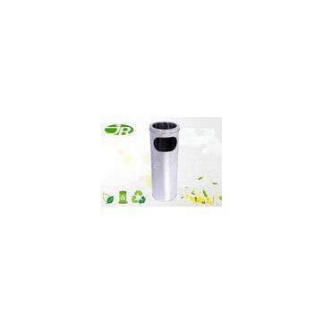 Standing Stainless Steel Ashtray Bin Stainless Steel Dustbin For Lobby Anti - Corrosion