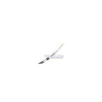 CATV CCTV Quad Shield Flexible RG6 Coaxial Cable Foamed PE 3GHz
