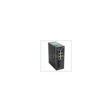 8 port fast ethernet switch 1.2Mpps Packet forwarding speed , 802.3u ethernet fiber switch