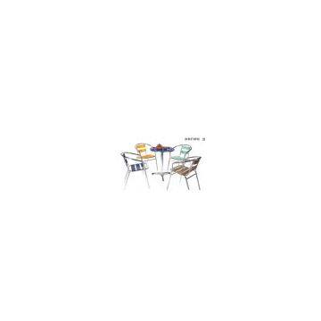 outdoor furniture,dining furniture ,toughened glass table,textile chairs and tables,chair,table,aluminum +PE rattan chair,aluminum +PE rattan table  WL-1