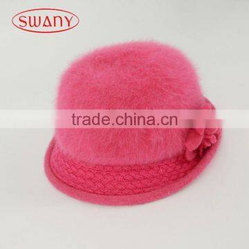 Special customized breathable pure wool felt gentle hat