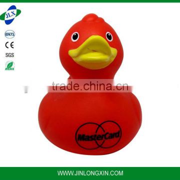 Plastic pvc duck figure toys