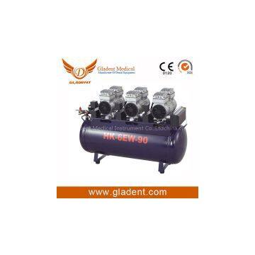 Foshan gladent oilless silence air compressor (HK-6EW-90)