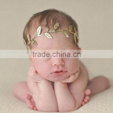 Gold leaves accessories for babies and adults