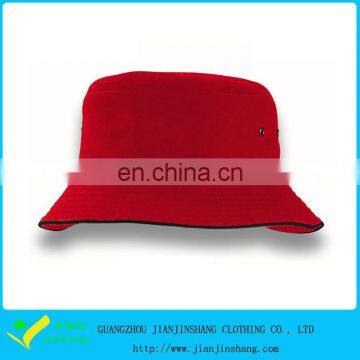 Amazing Red Color 100% Cotton 3D Embroidery Bucket For Hot Girl