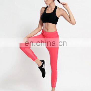Nylon/Spandex Dry Fit Womens Gym Wear Sexy Durable Yoga Bra Wholesale Sports Bra photo-5