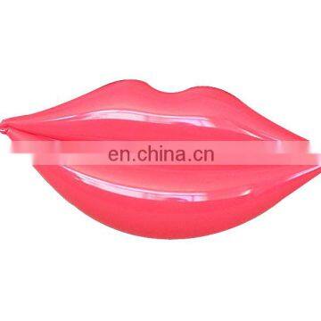 Inflatable mouth lip shaped toy for promotional toys