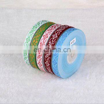 Personalized Jacquard Shiny Metallic Polyester Ribbon photo-2