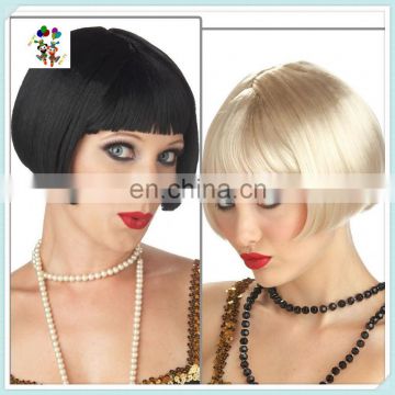 Adult Womens Sexy Roaring 20s Flirty Flapper Costume Party Wigs HPC-0016