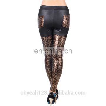 Fashionable legging for women wear leopard grain legging