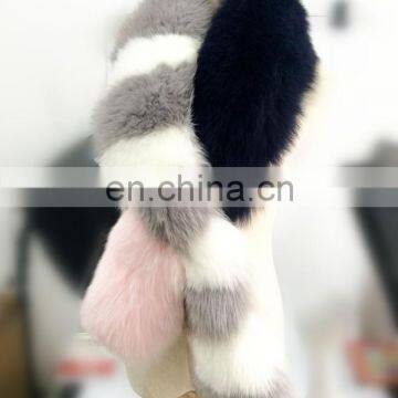 High Quality Nice Real Fox Fur Luxury Scarf photo-2