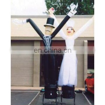 bride&groom dancer inflatable dancer