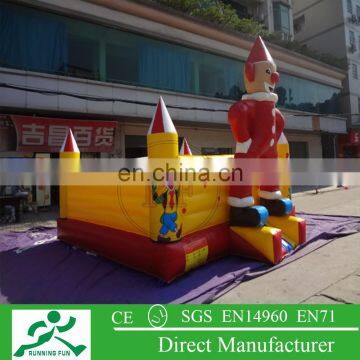 Clown Inflatable Bouncers, Used Commercial Bounce Houses for Sale IB81 photo-2