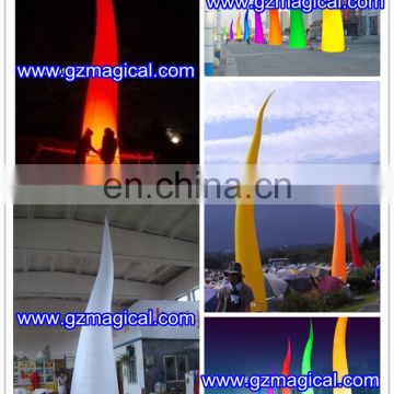 party inflatable stage decoration LED inflatable cone