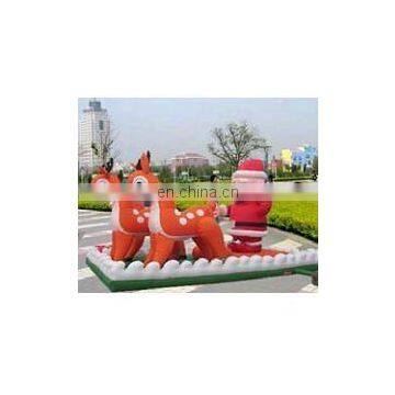 Inflatable Santa(with Deer), Christmas Inflatables