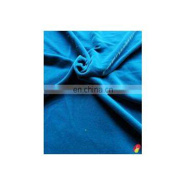 Teal Blue Micro Velvet Fabric