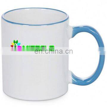 11oz Magic Edge Color Cup sublimation Ceramic DIY Mug Low Price