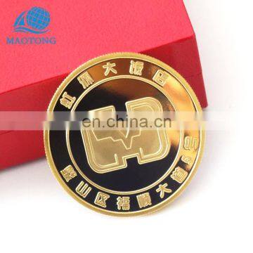 Promotional custom cheap metal challenge souvenir China supplies