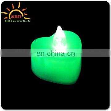 china manufacturer tea light heat shaped candle for valentine's day with factory price