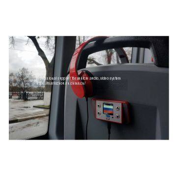 1.55inch  gps bus multilingual tour guide system from China  tamotec