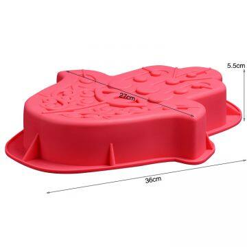 Free Sample Food Grade Heat resistant Nontoxic Silicone Mousse Cake Friandises Pudding Baking Mold Tool Corn Shape