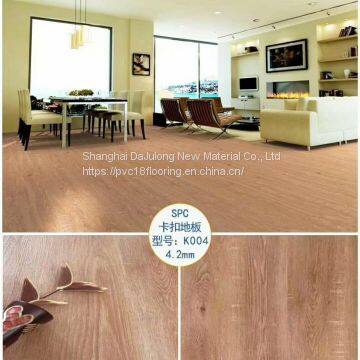 Environmental Vinyl Waterproof PVC SPC Flooring For Indoor Thickenss 4.2mm photo-4