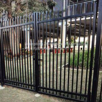 1800 x 2500mm powder coated steel picket fence wholesale