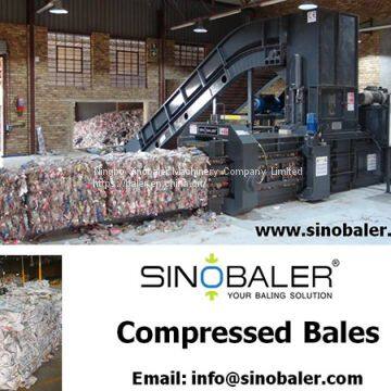 Compressed Bales from a Baler Machine