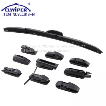 Multi-functional wiper blade with 13 adapters