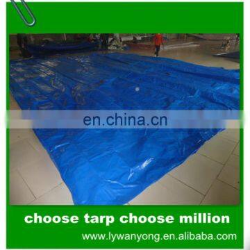 4*5m blue white korea pe clear plastic online tarpaulin maker