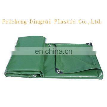 Dark Green PVC Coated Tarpaulin Outdoor Waterproof Sunscreen Durable Truck Cover