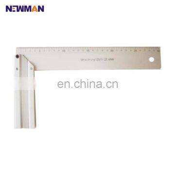 B1093 ODM Offered Manufacturer Aluminum Square Ruler 10 Inch