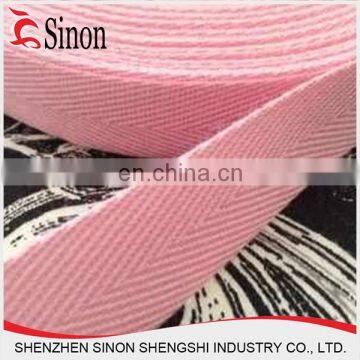 China manufacturer garment accessory polyester webbing belt