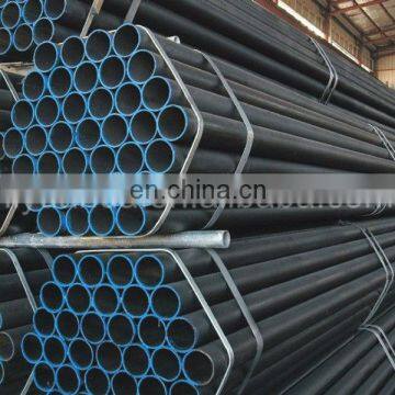 ASTM A106 seamless steel pipe with black paint