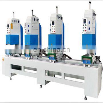 Four/double head welding machine pvc window and door frame making machine