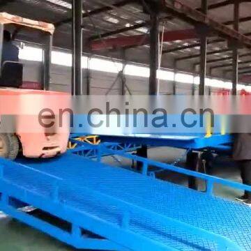 7LYQ Shandong SevenLift mobile adjustable lorry loading ramp