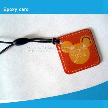 clamshell card 125khz RFID em4200 epoxy card