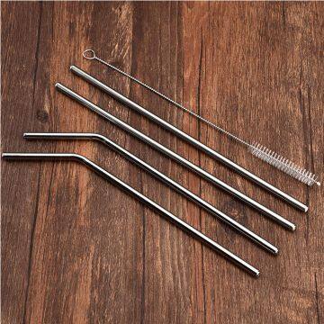 Easy And Comfortable Reusable Metal Straws Stainless Steel