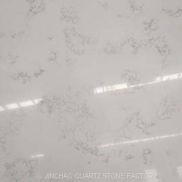 Artificial Carrara White Color Quartz Stone photo-2