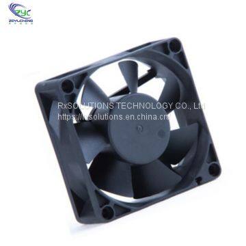 DC 12V 0.70A 70*70*25mm 4 Line PWM Temperature Control CPU Cooling Fan